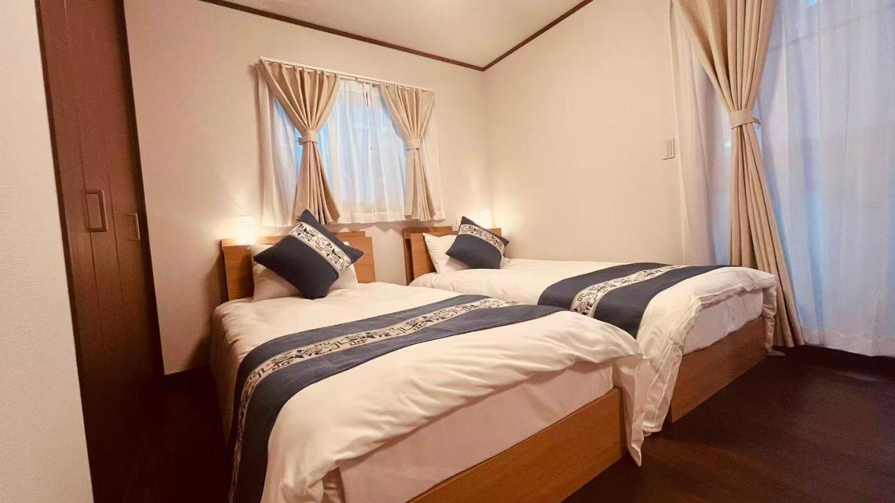 Nexus Villa Morishita Spacious Family Twin Room 28sqm for 3 guests 4 min walk to station