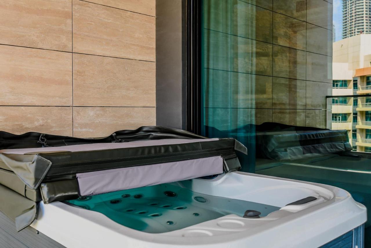 TRPS - Trillionaire Residences, Business Bay - Private Jacuzzi, Modern 2BR Furnished, Canal View - 3