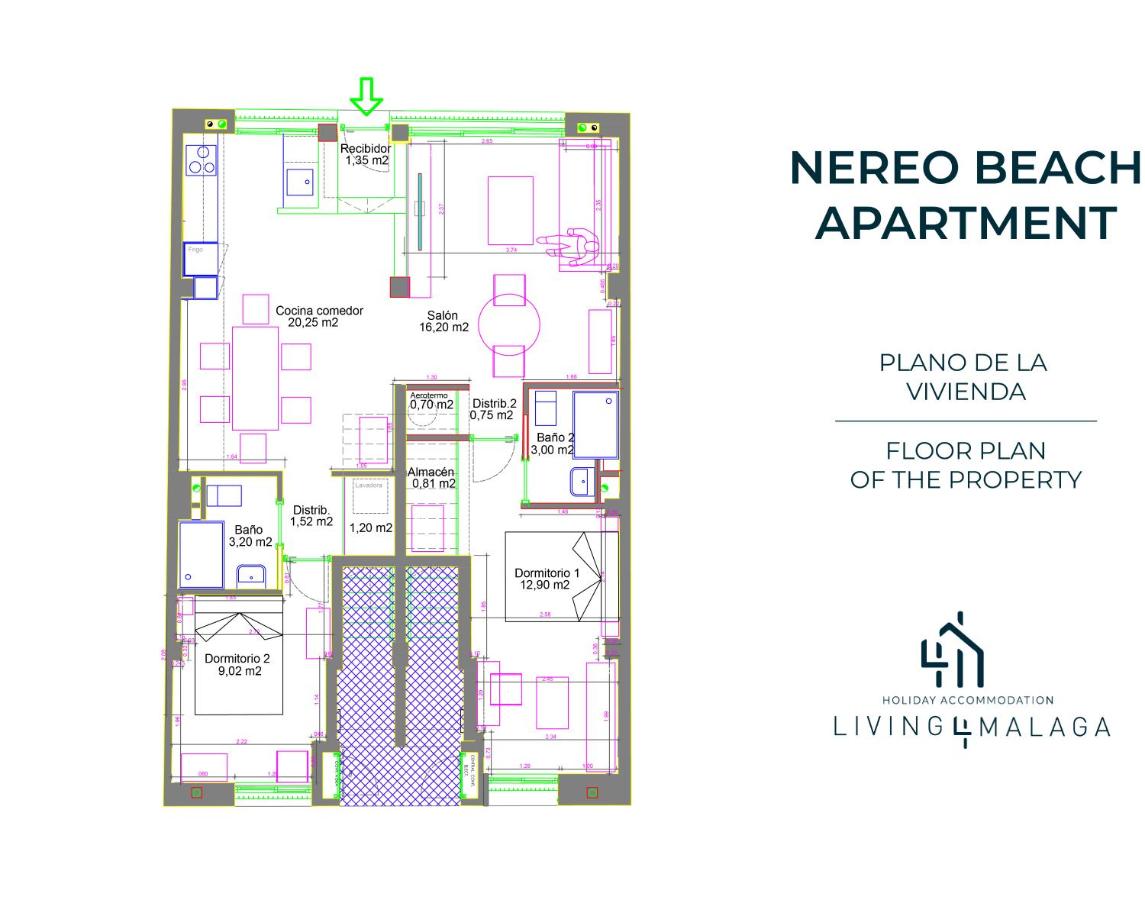 Living4Malaga Nereo Beach Apartment - 4