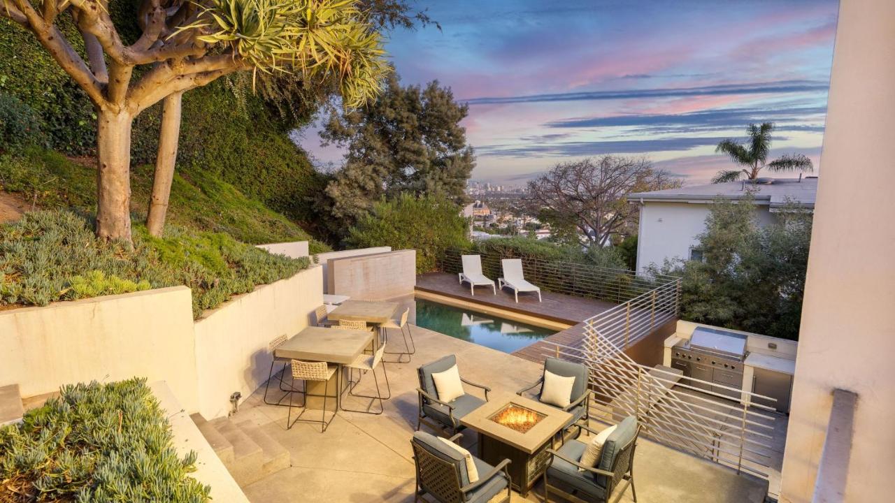 Kings Road West Hollywood Luxury Pool Views Firepit Modern Design