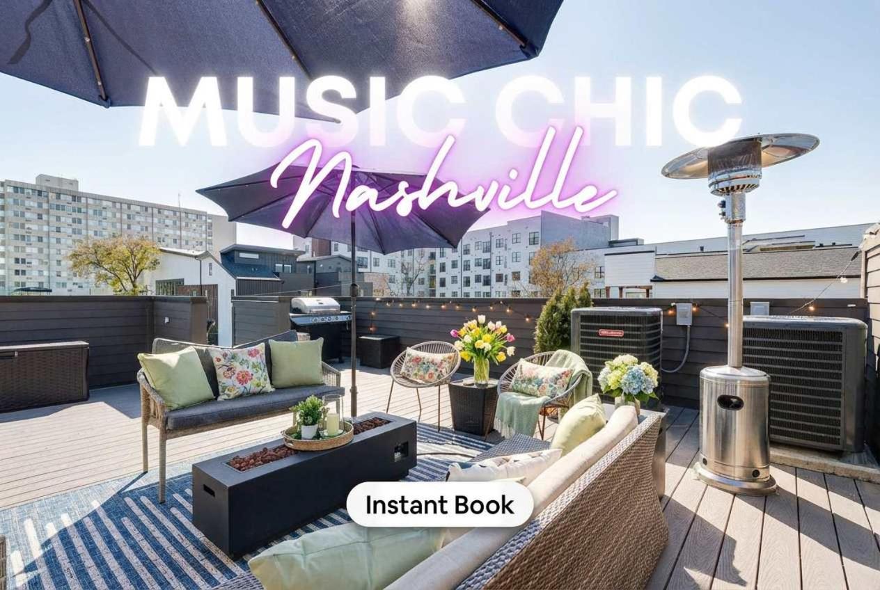 Nash Chic Near DT Rooftop Luxe Comfort