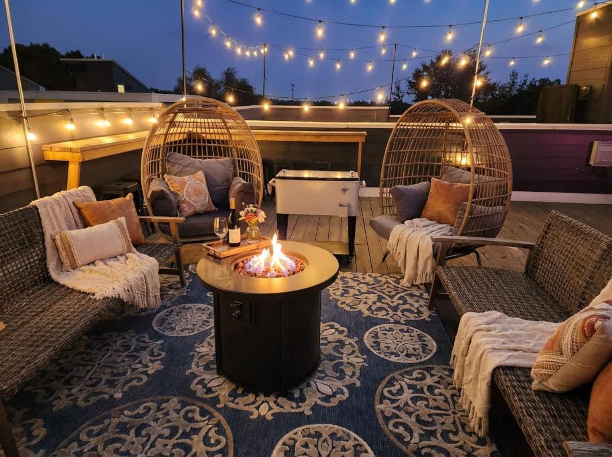 Rooftop Views Ping Pong Lounge Nashville - 2