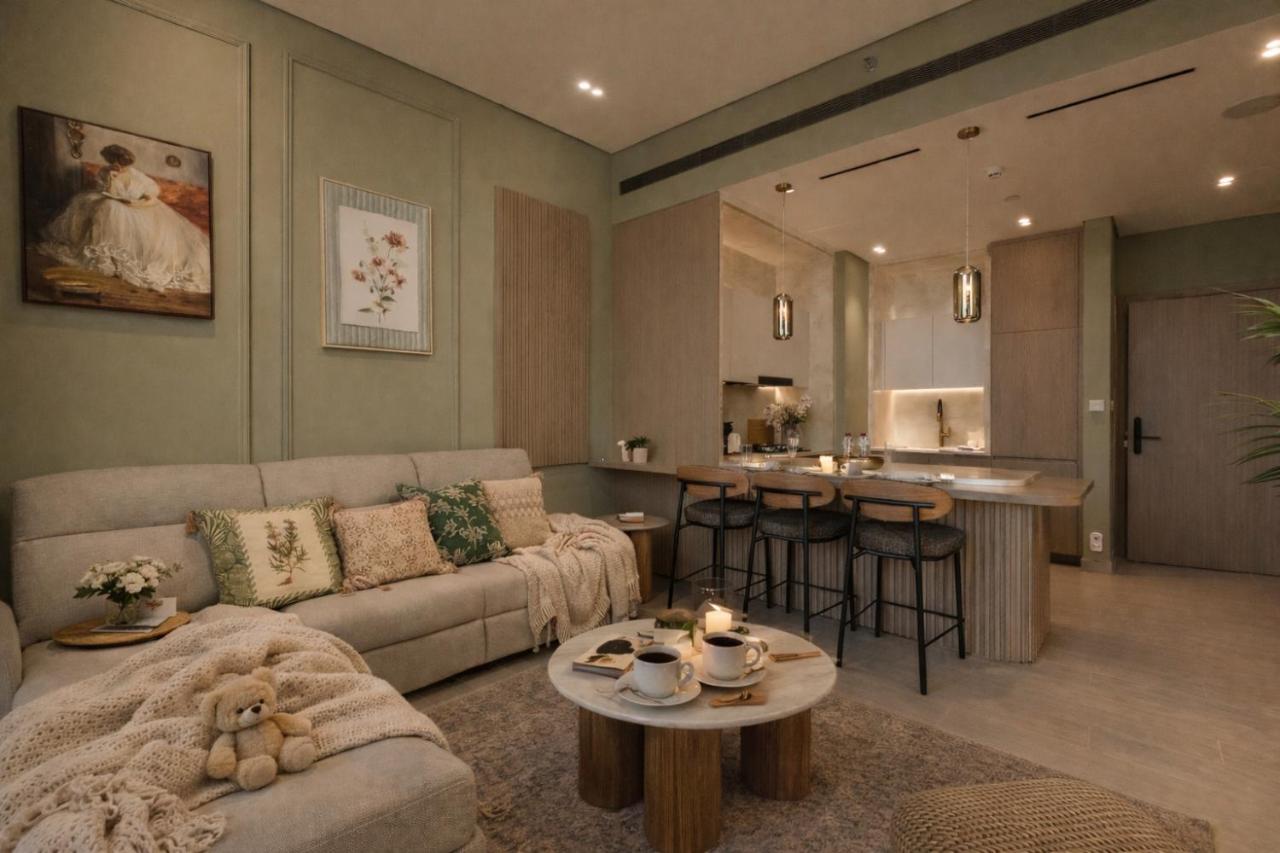 Luxury Apartment in JVC with Private Balcony Pool - 4