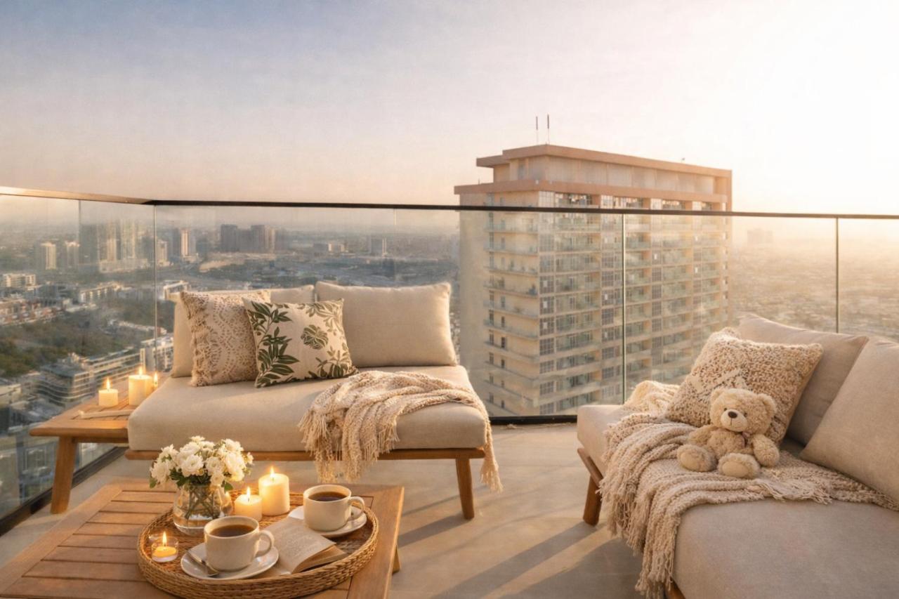 Luxury Apartment in JVC with Private Balcony Pool - 3