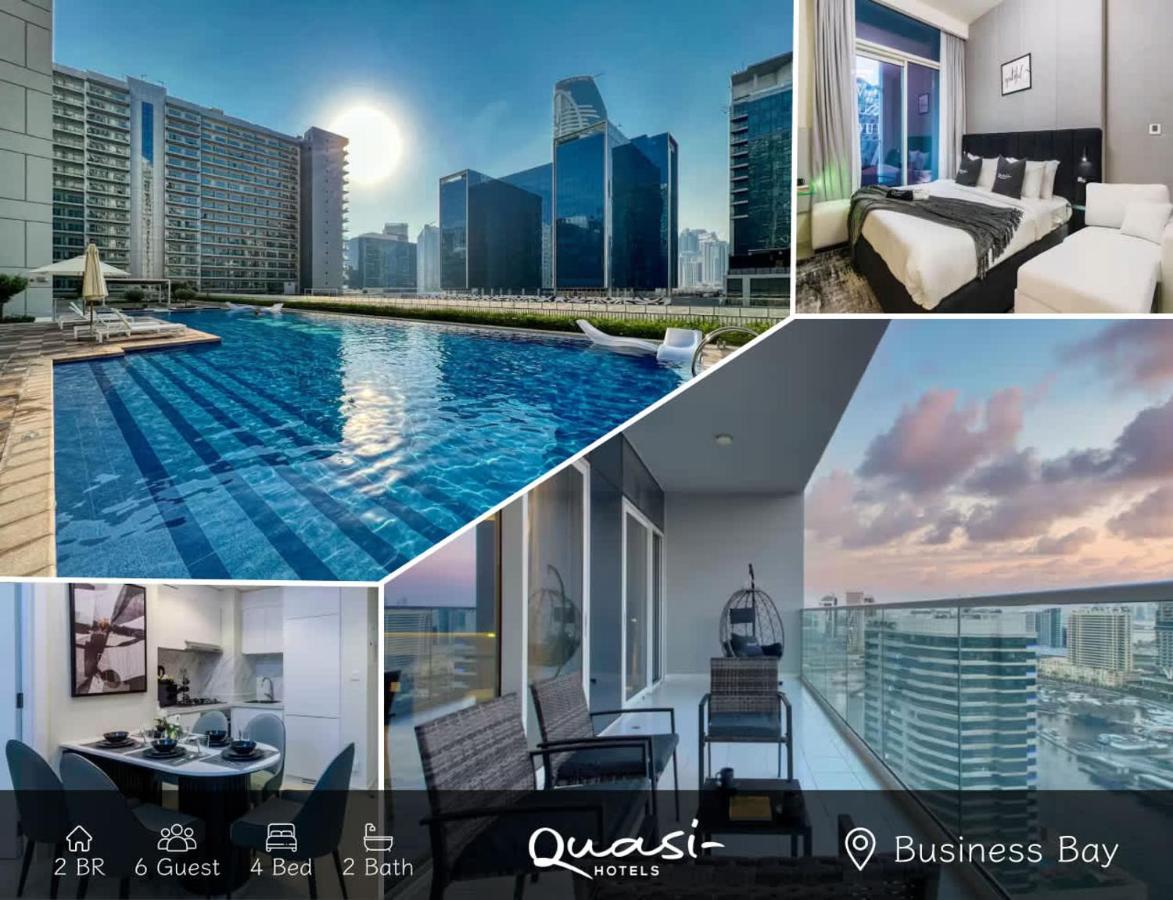 Luxury 2BD Apt with Pool GYM & Burj Khalifa Views - 2