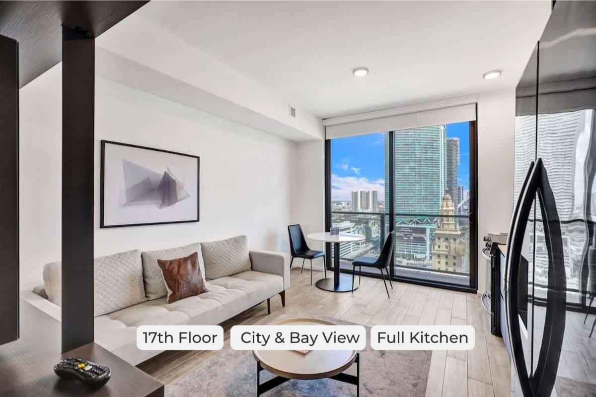 Lux Studio Miami and Bay views