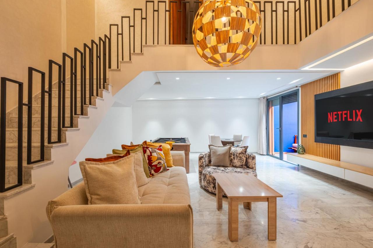 Jacuzzi prive et Duplex Premium en plein Gueliz - 5