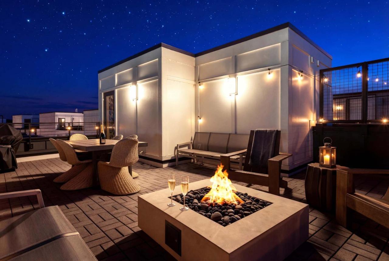 Luxe 4BR Retreat with Rooftop Fire Pit & Garage - 5