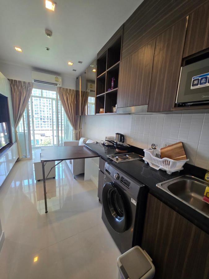 ให้เช่าคอนโดติดบีทีเอสอ่อน นุช 0 เมตร เตียงคิงไซส์