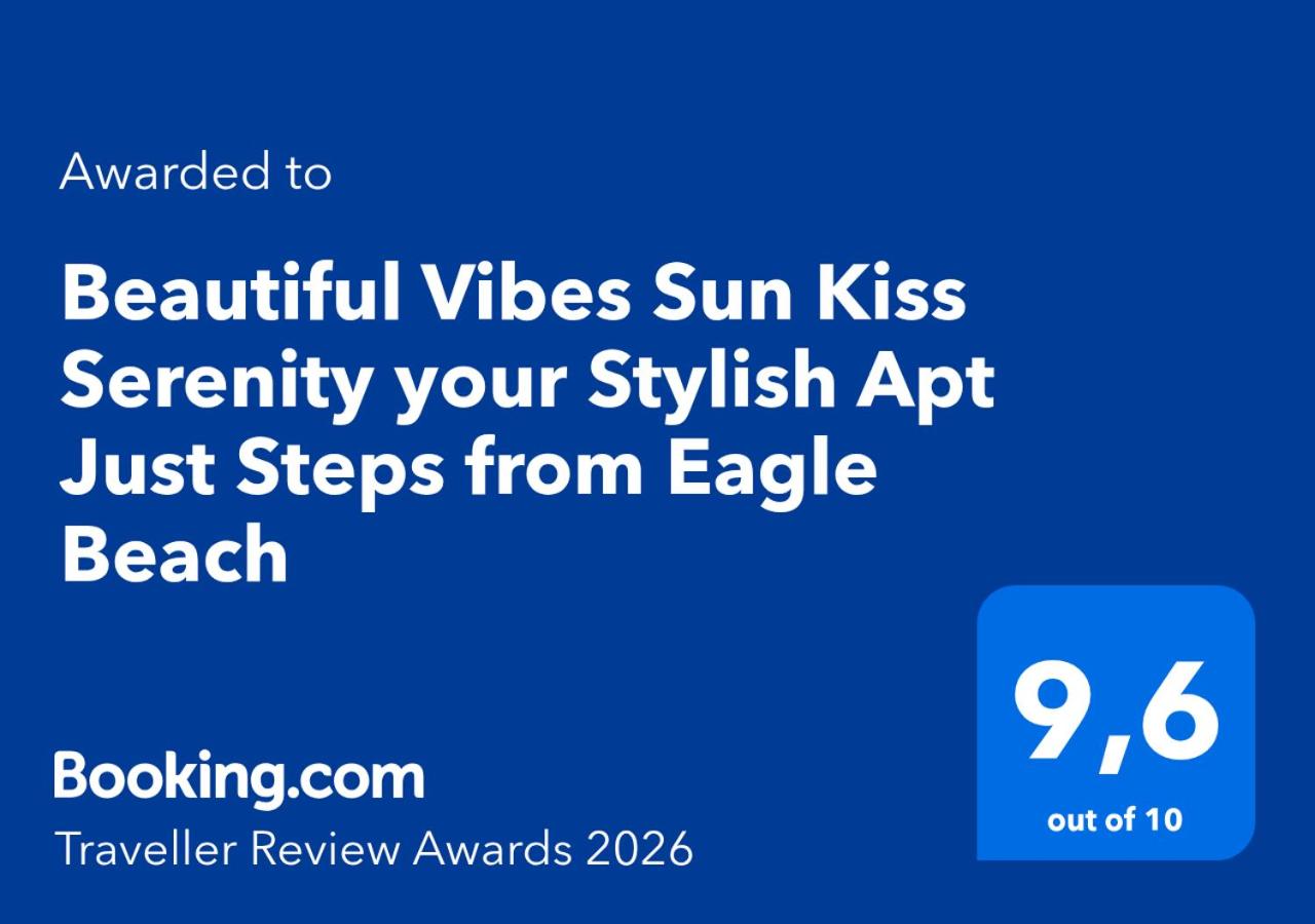 Beautiful Vibes Sun Kiss Serenity your Stylish Apt Just Steps from Eagle Beach - 5