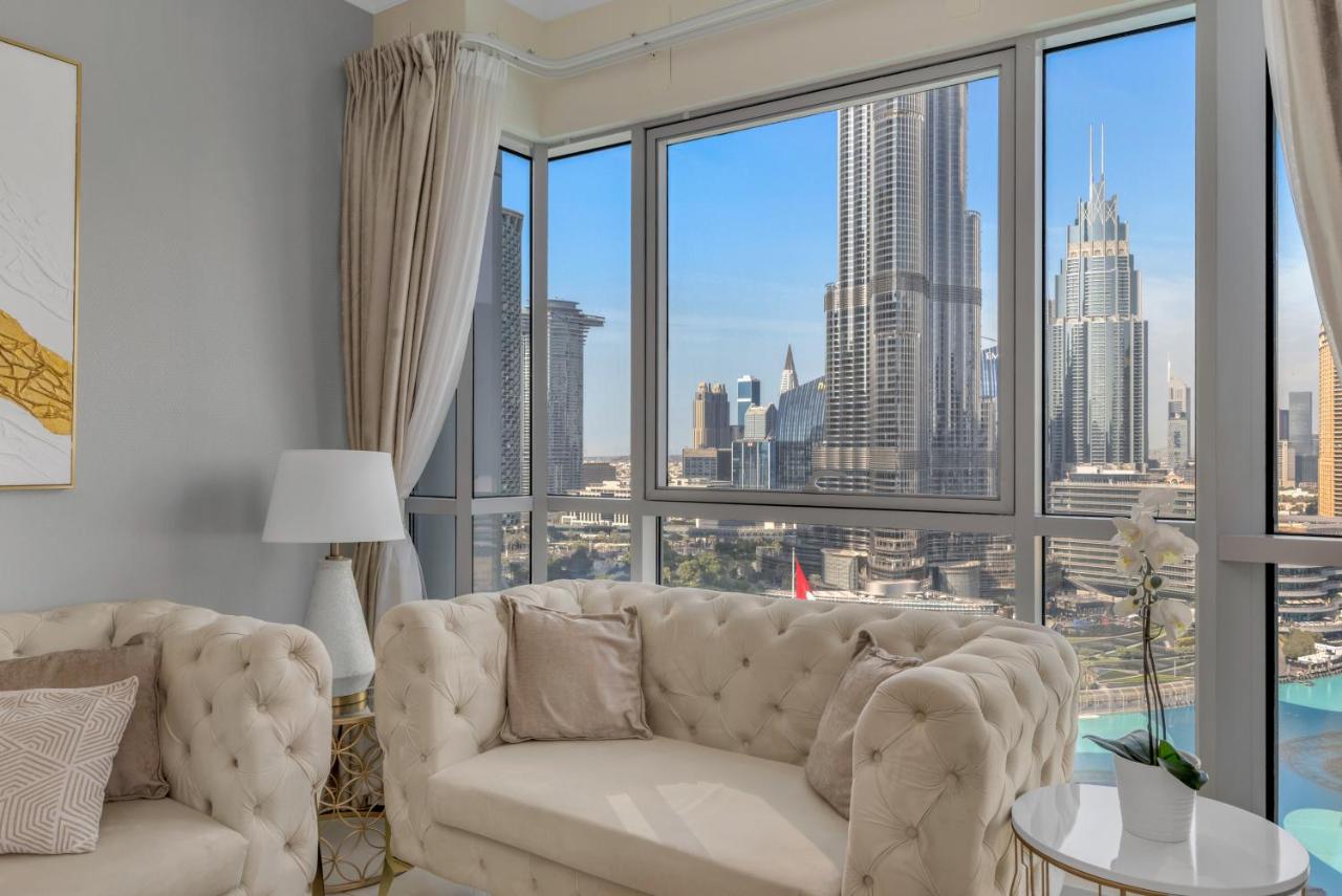 Penthouse with Burj Khalifa & fountain views - 4