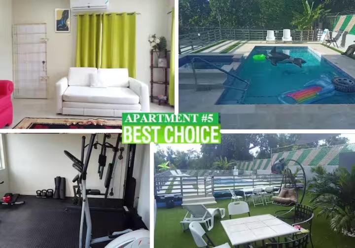 MIRANDO PLACE #5---BEACH CLUB ACCESS, ,POOL, HOTTUB, GYM,3 Lounges, APARTMENT #5 -Airport 10 mins