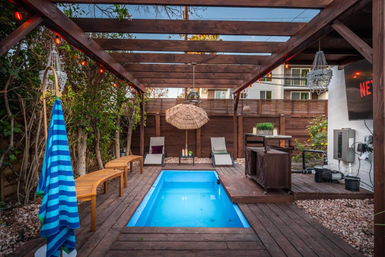 Modern 3BR with Patio Pool & Prime Hollywood Spot