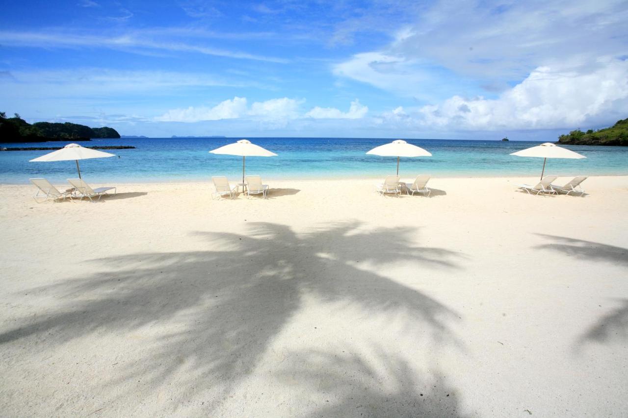 Beach: Palau Pacific Resort