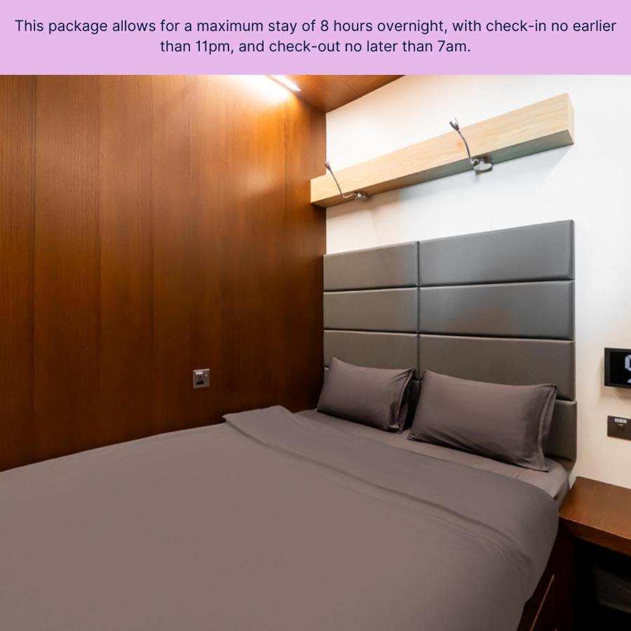 Single or Double YAWN Cabin – 8 Hour Night Stay from 23:00-07:00 hrs (11pm-7am)