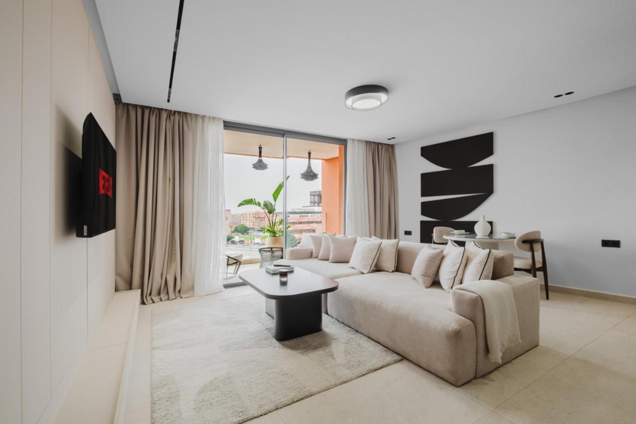 Appartement Gueliz Centre Piscine Rooftop