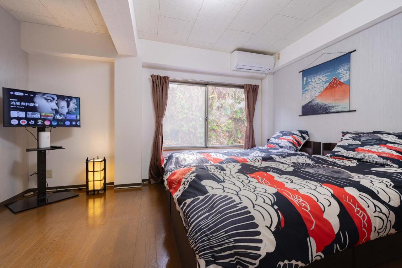 アネックスGTM 203 新大久保徒歩3分 新宿 原宿すぐ グルメの街 浮世絵扇子をプレゼント Wi-Fi完備