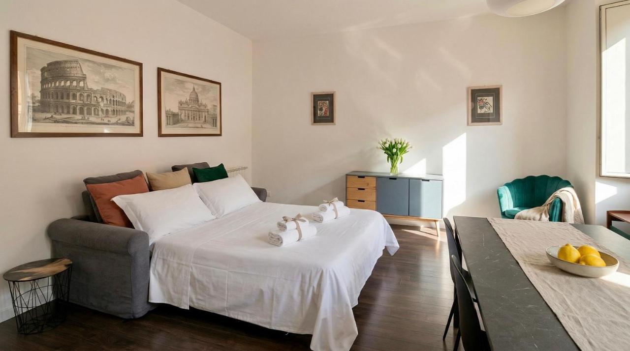 Heart of Rome Deluxe - 7min Colosseo, 3min Metro & Terrace - 2