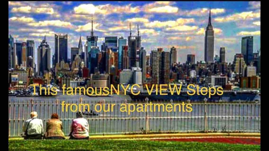 THIS VIEW 15 minutes to Times Square!