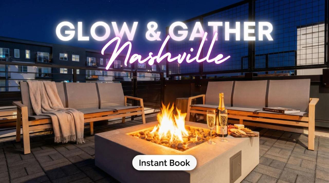 Rooftop Fire Pit & Skyline Views near Broadway