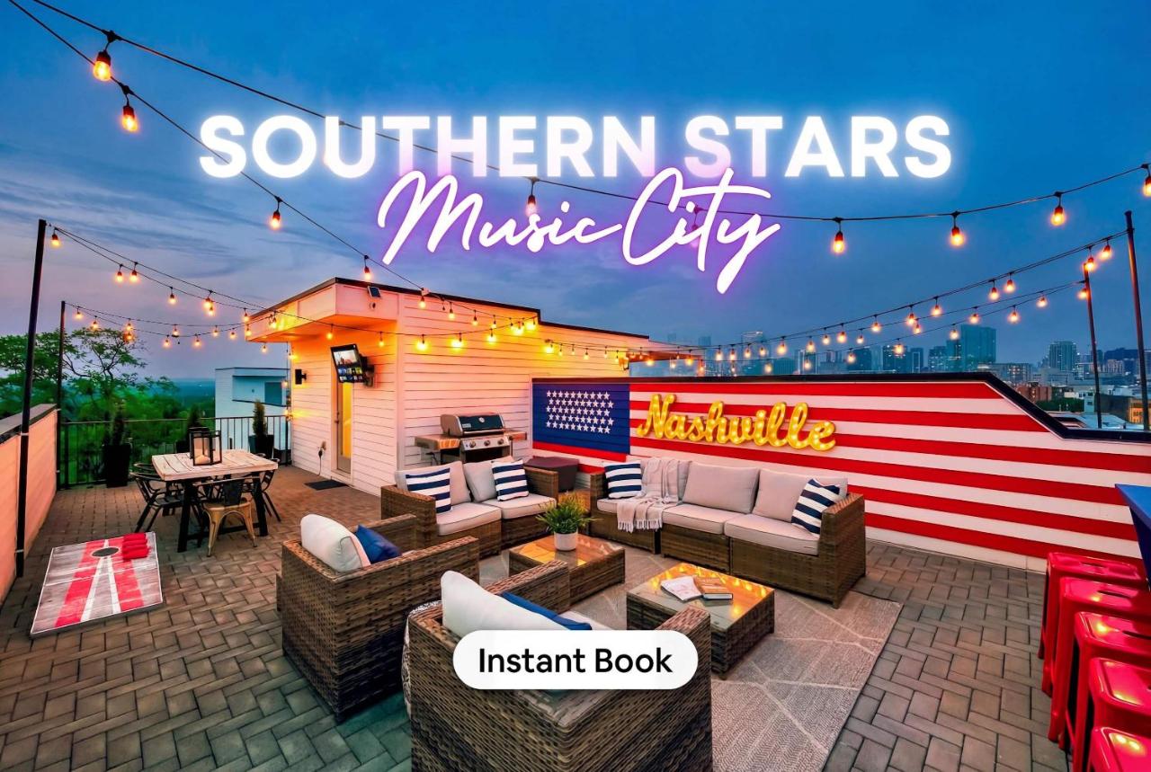 Rooftop Deck & Shuffleboard BBQ Near Downtown