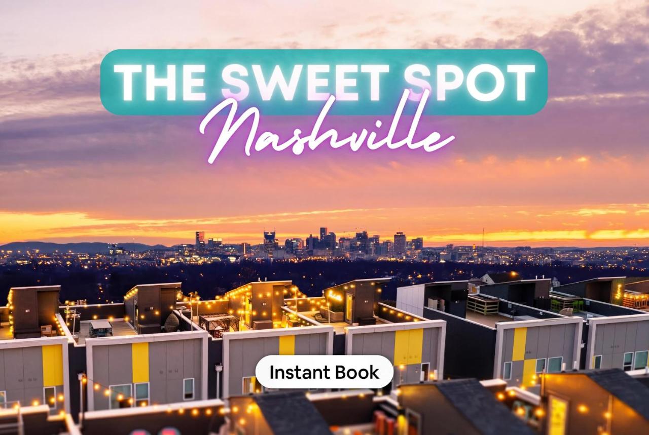 Rooftop Views Ping Pong Lounge Nashville