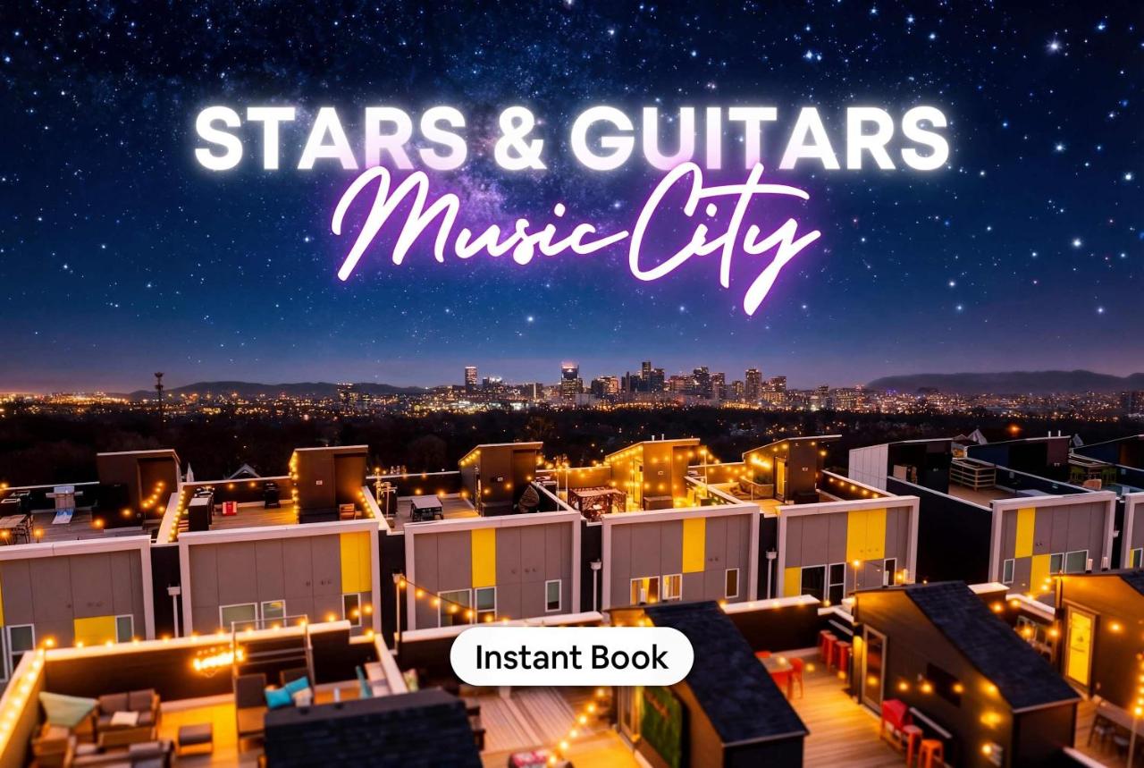 Rooftop Deck Grill Ping Pong Near Downtown Nashville