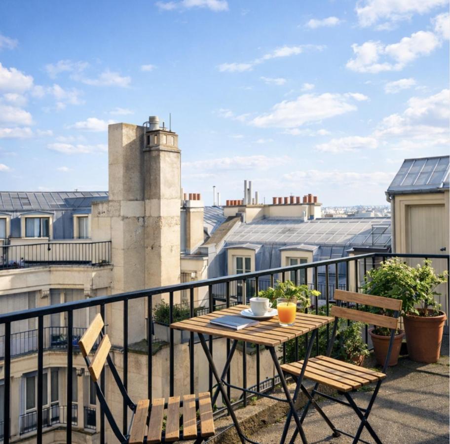 New Modern Studio Paris 16 Near Boulogne, Roland Garros, Metro, Eiffel tower, Parc des princes