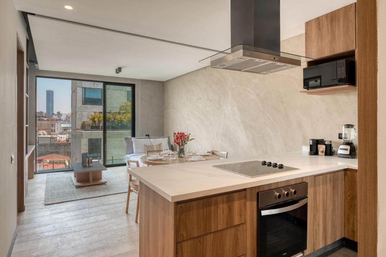 Brand New 1 BR Condo in Roma Norte - Rooftop - 3