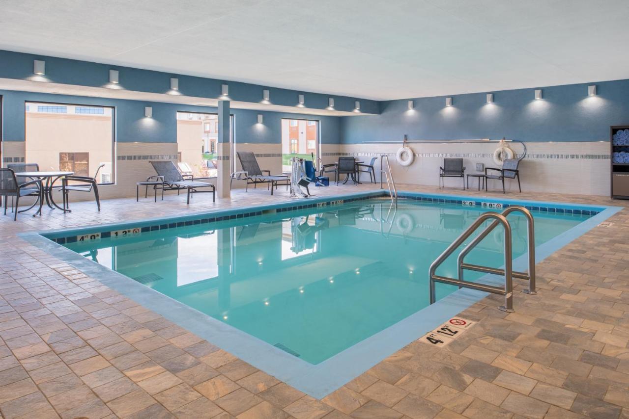 Heated swimming pool: Holiday Inn Express Hotel & Suites Bismarck, an IHG Hotel