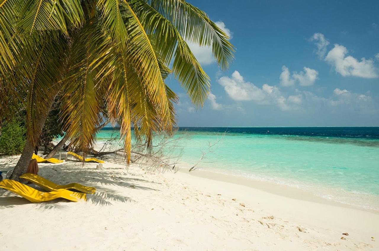 Beach: Embudu Village Resort