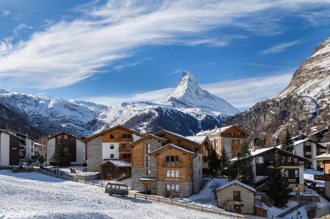 Haus Fleckstein Zermatt Wohnung Karibu photo