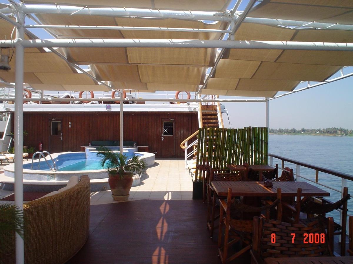 Rooftop swimming pool: M/Y Alexander The Great Nile Cruise - 4 Nights Every Monday From Luxor - 3 Nights Every Friday from Aswan