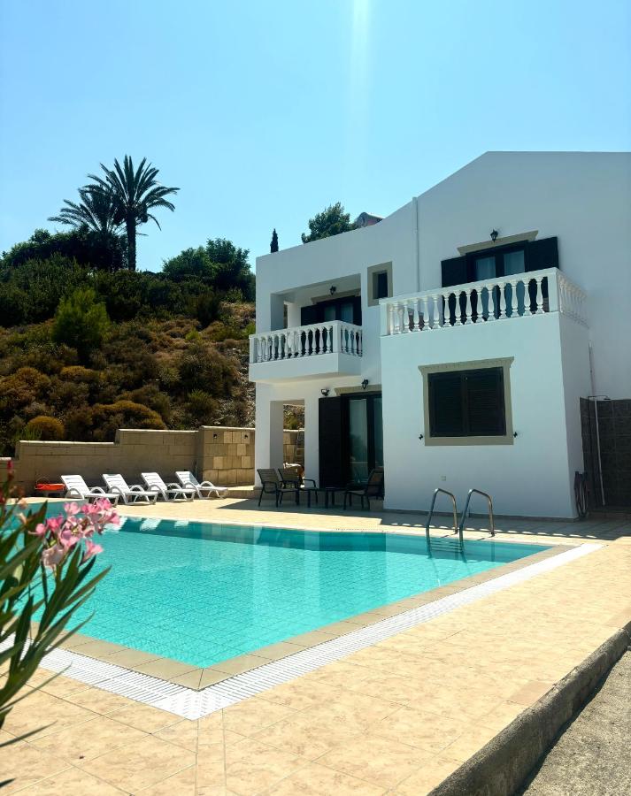 SeaNelli Kalathos Villa Pool BBQ Sea View