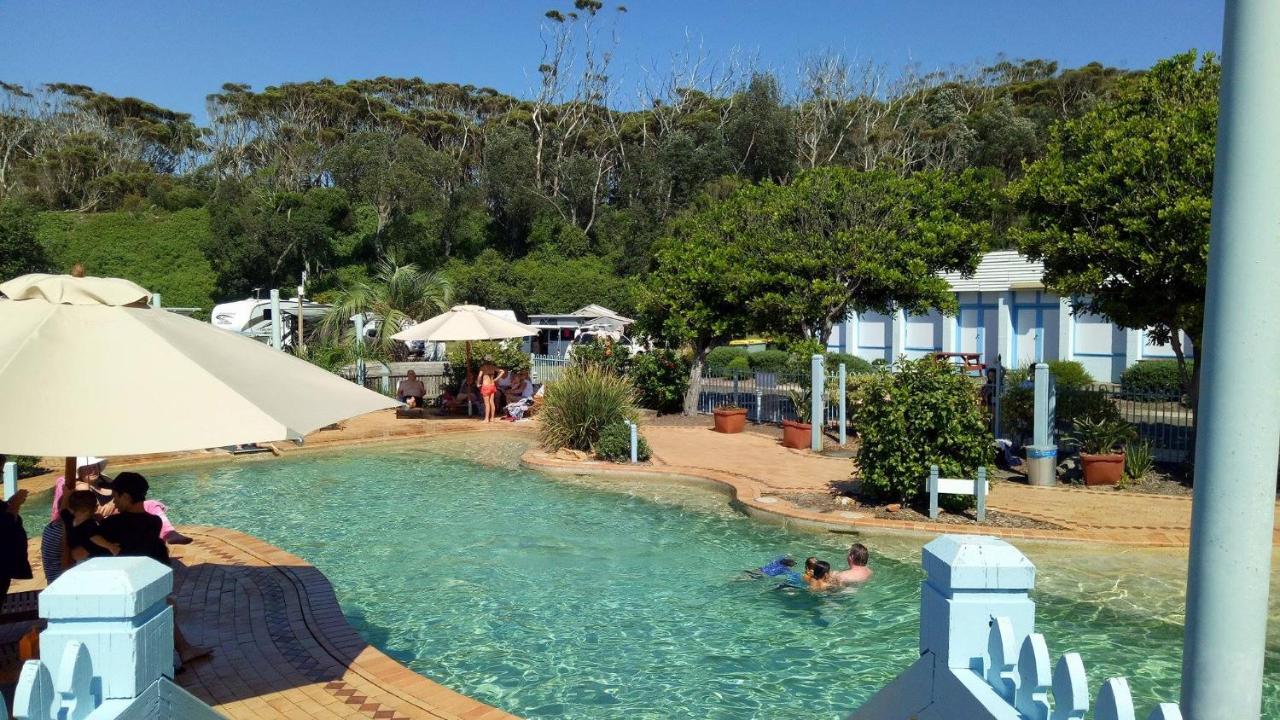 Heated swimming pool: Blue Lagoon Beach Resort