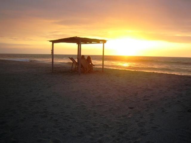 Beach: Bamboo Lodge
