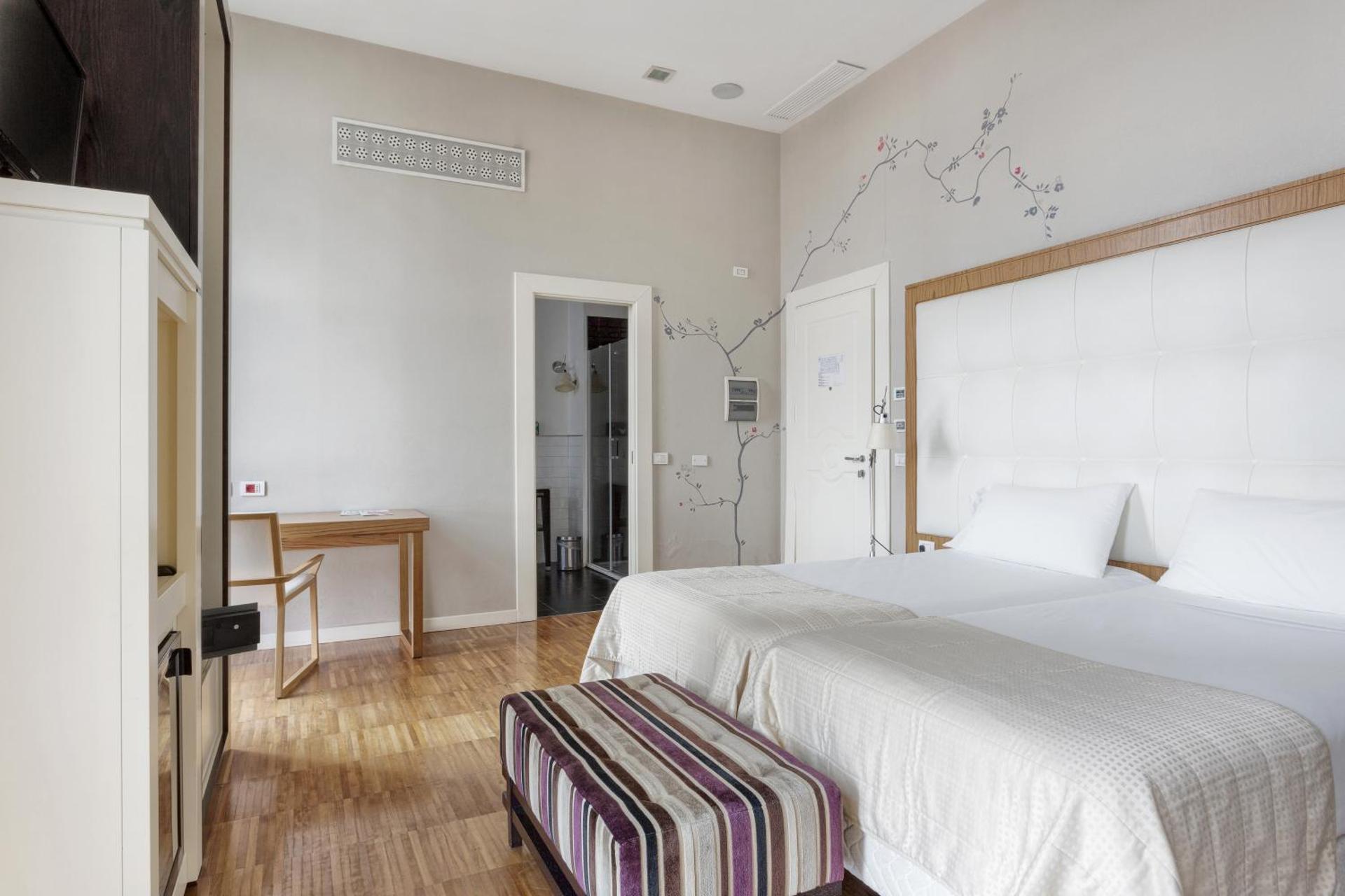 Two Connecting Double Rooms