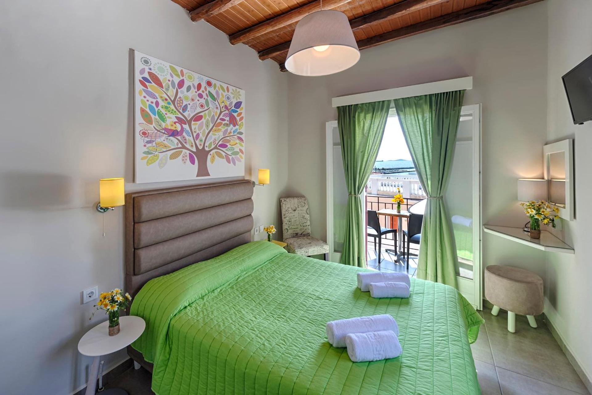 Double Room with Balcony and Sea View