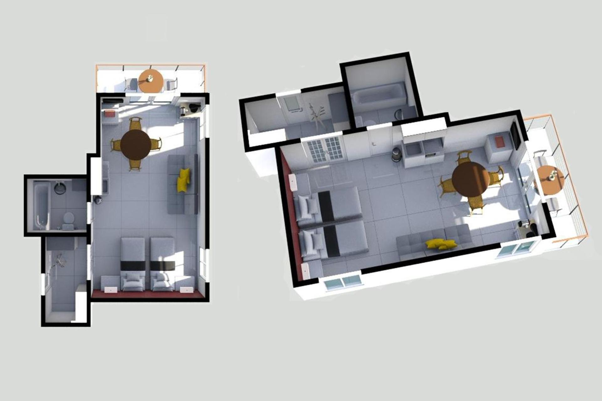 Studio with Balcony - Photo 3