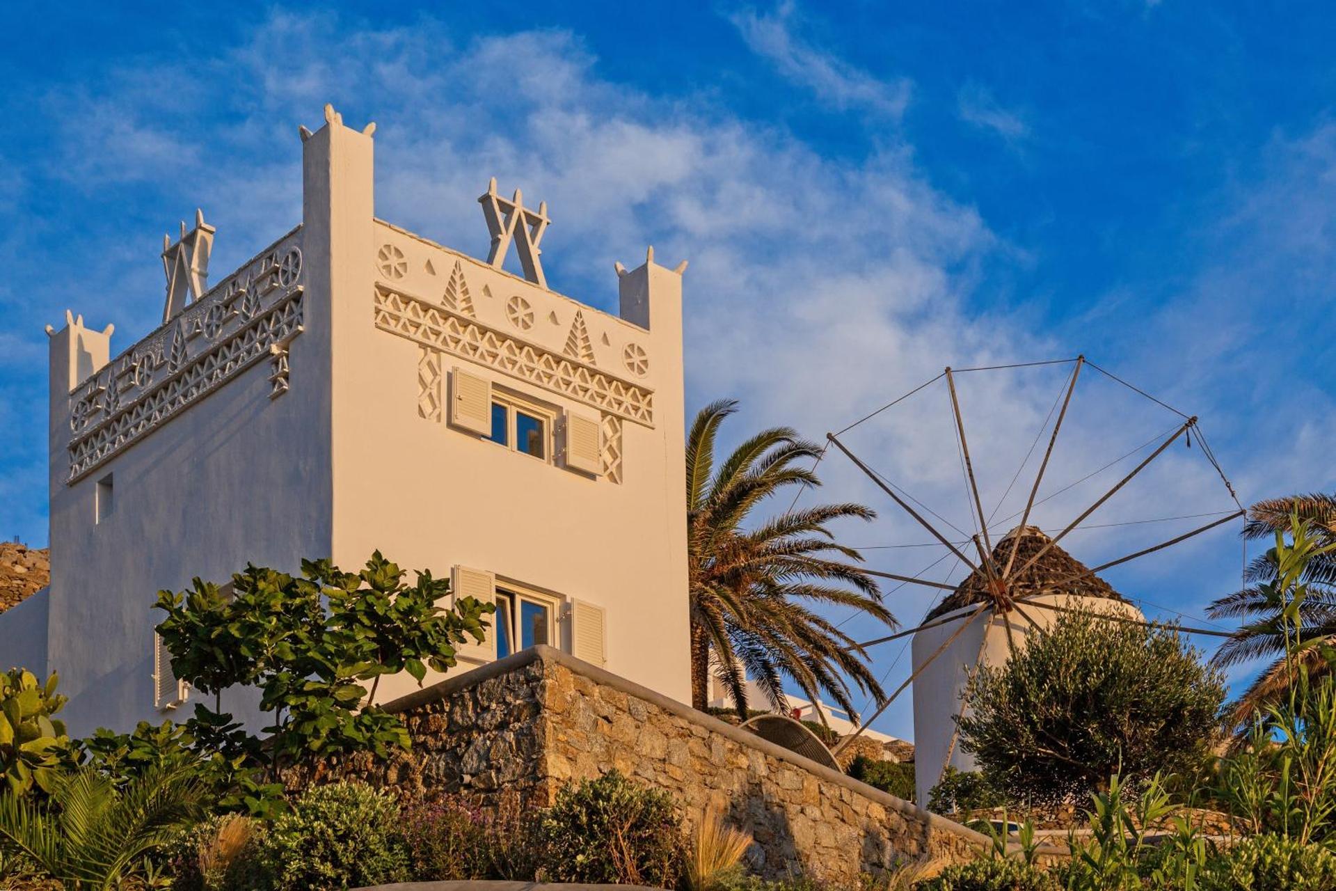 Traditional Mykonian, Cottage, 1 King, Sofa bed, Sea view
