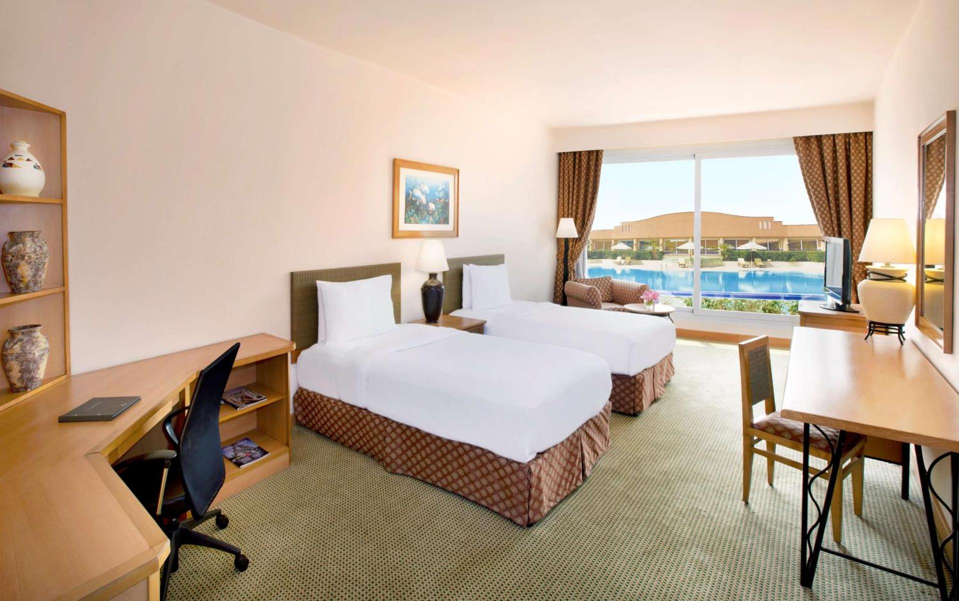 Twin Room with Pool View