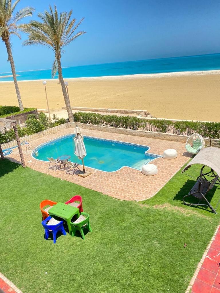 فيلا اول صف بحر مارينا الساحل الشمالي العلمين برايفت بول - Photo 6