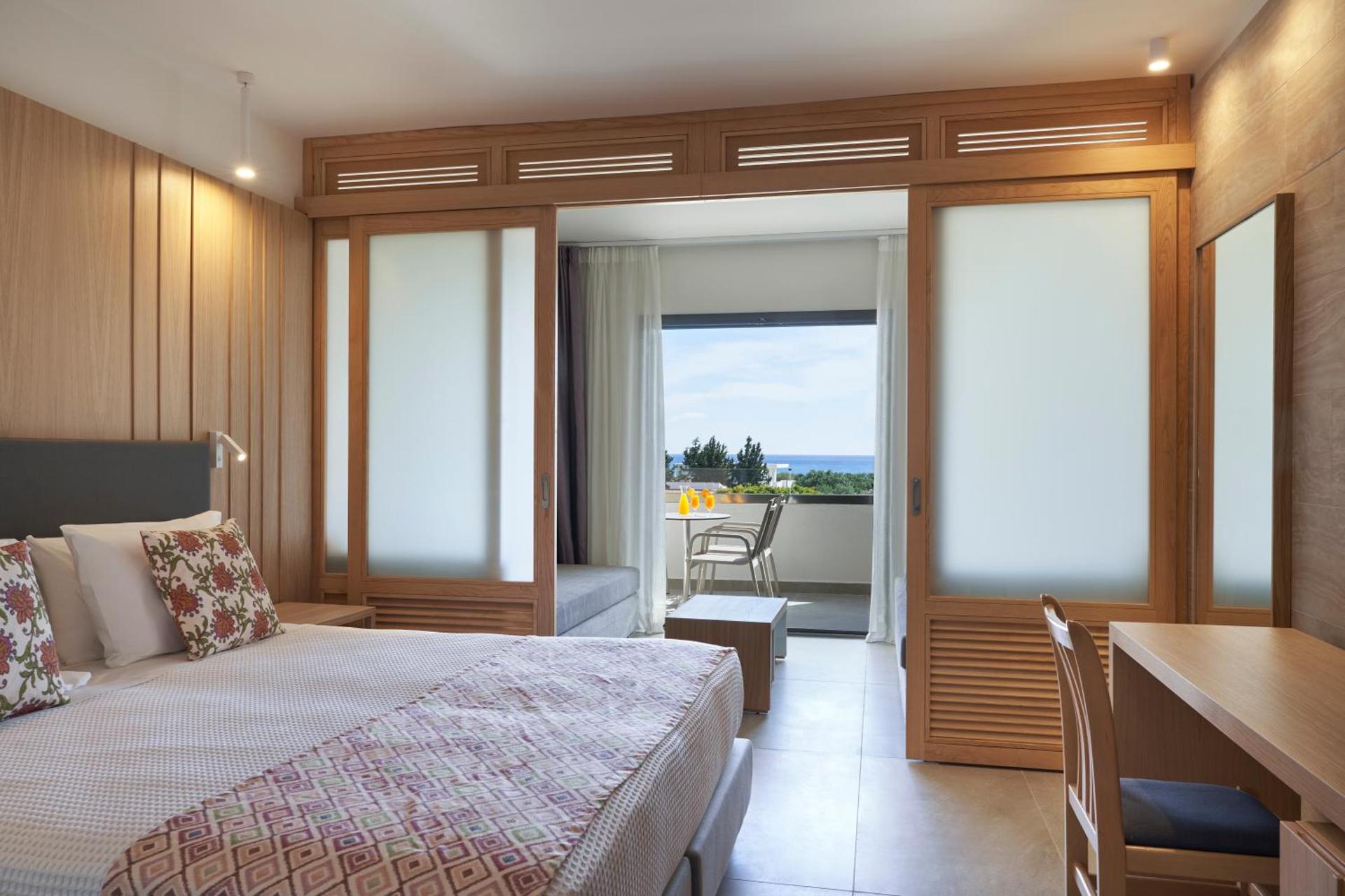 Family Room Sliding Door Sea View