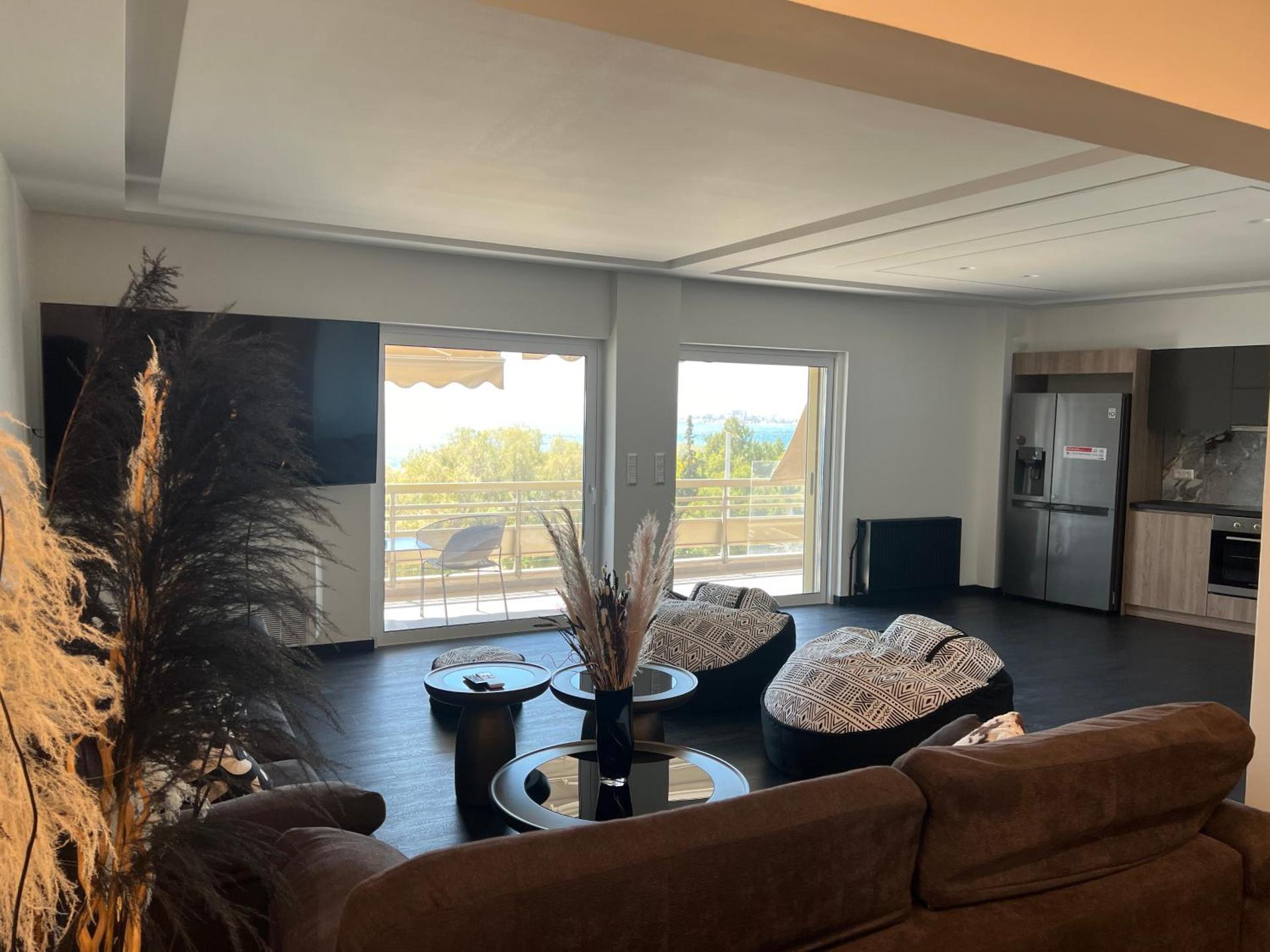 Two-Bedroom Apartment with Balcony and Sea View