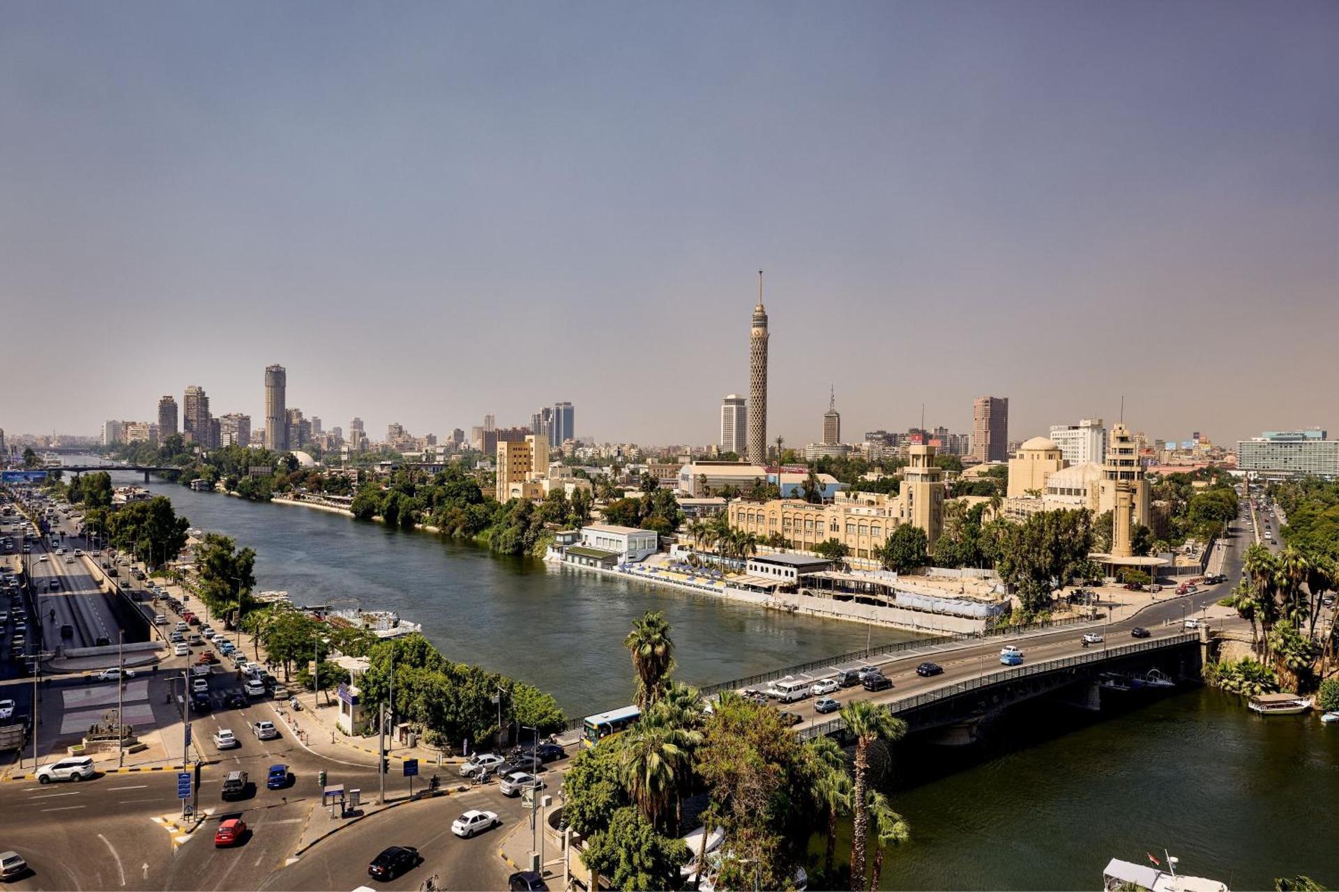 Nile Guest room, 2 Double, River view, Balcony