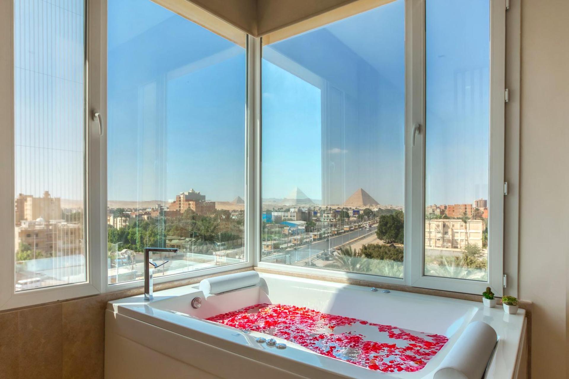 Executive Suite with Pyramids View