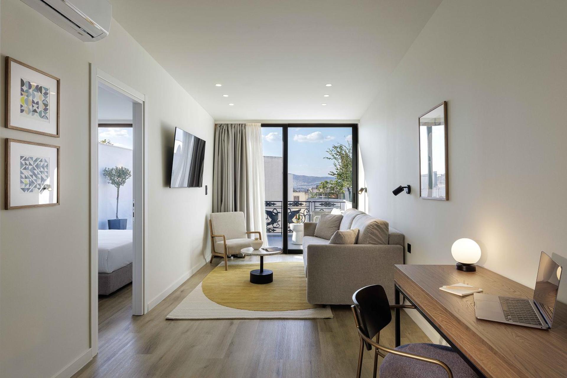 One Bedroom Penthouse with Balcony