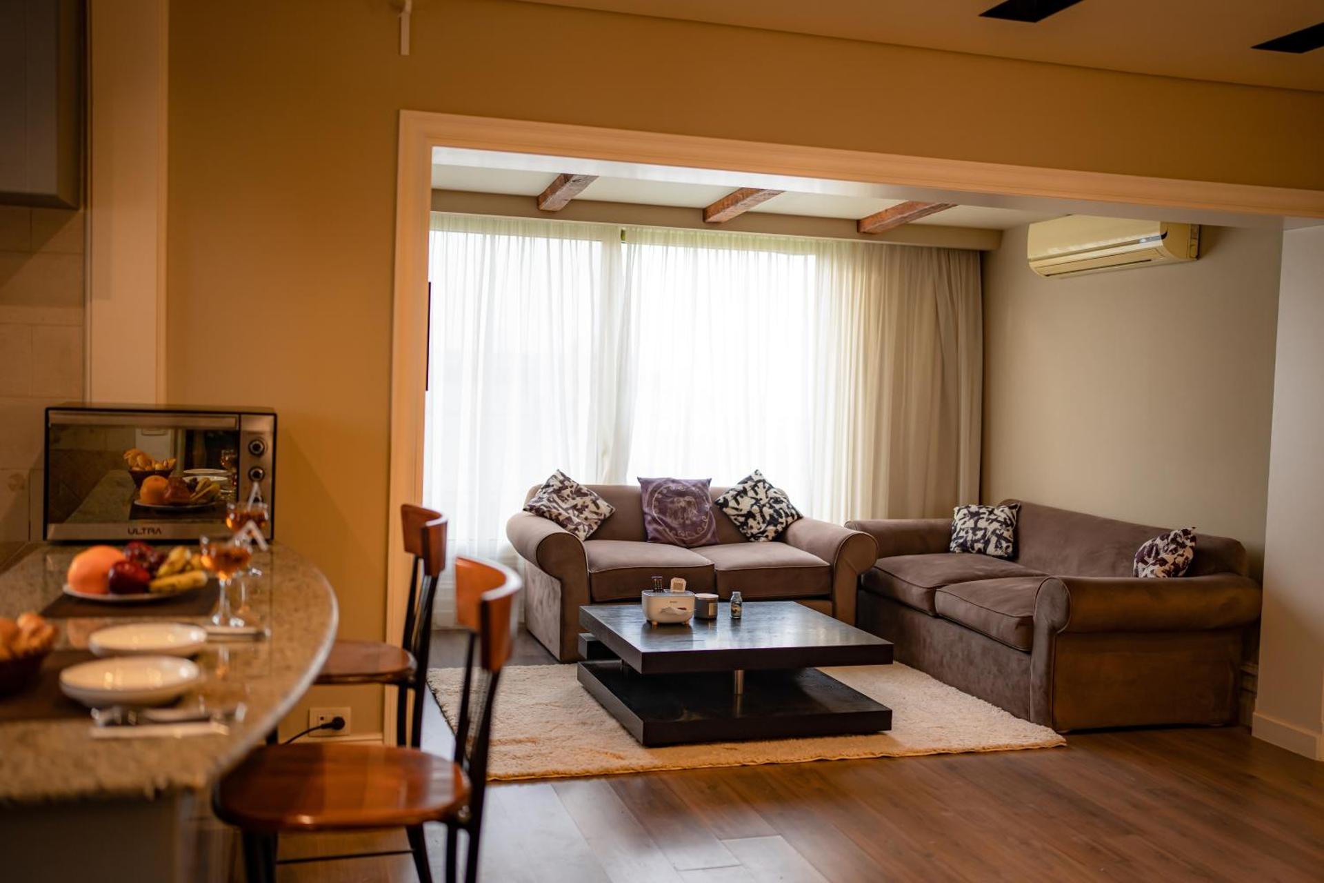 Two-Bedroom Apartment with Balcony and Terrace