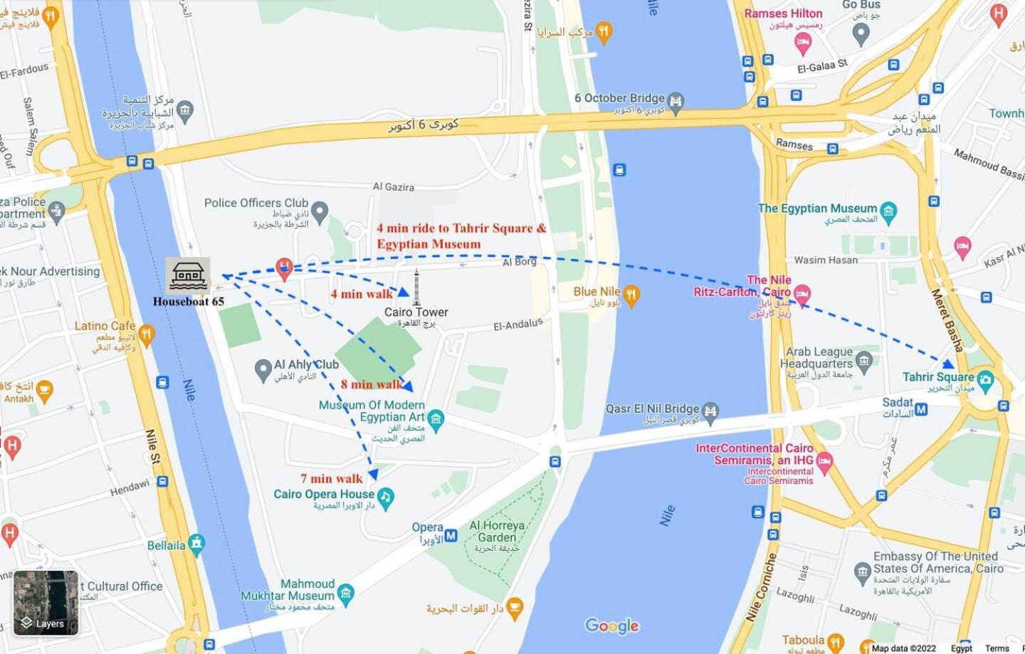 Houseboat65 - Historic home on the Nile - Central Cairo - Photo 28