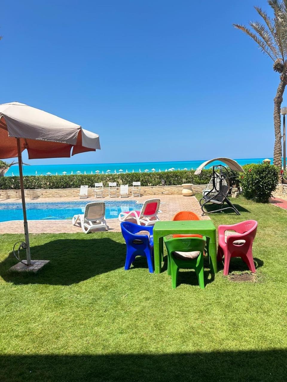 فيلا اول صف بحر مارينا الساحل الشمالي العلمين برايفت بول - Photo 76